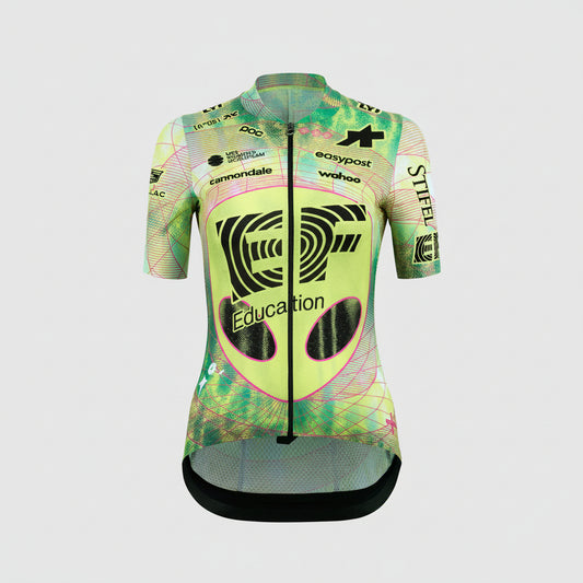 ASSOS UMA GT EDUCATION FIRST GIRO Jersey Short Sleeve Black/Yellow
