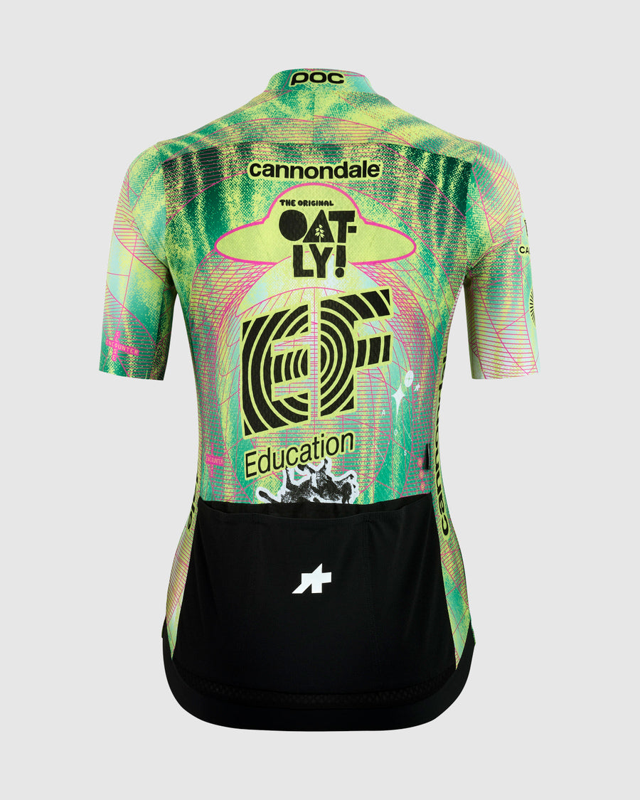 ASSOS UMA GT EDUCATION FIRST GIRO Dres s krátkým rukávem Black/Yellow