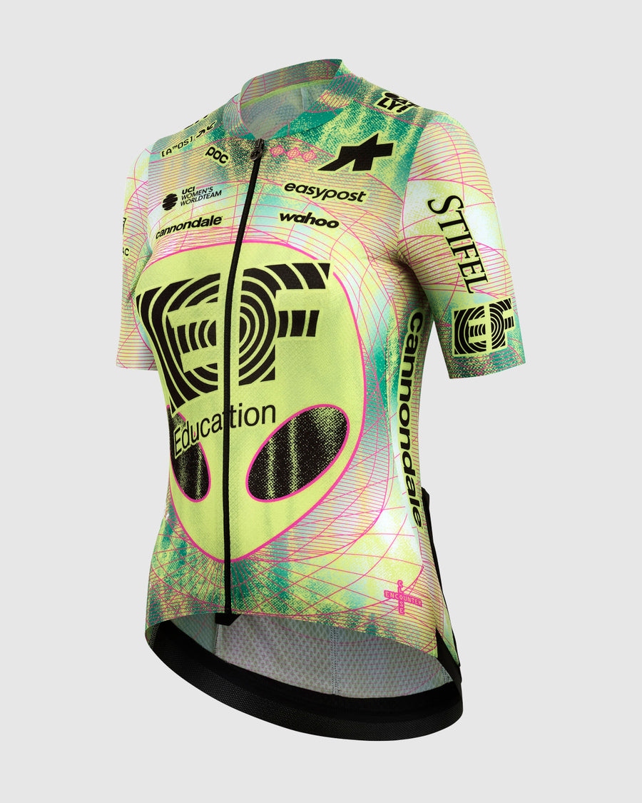 ASSOS UMA GT EDUCATION FIRST GIRO Dres s krátkým rukávem Black/Yellow