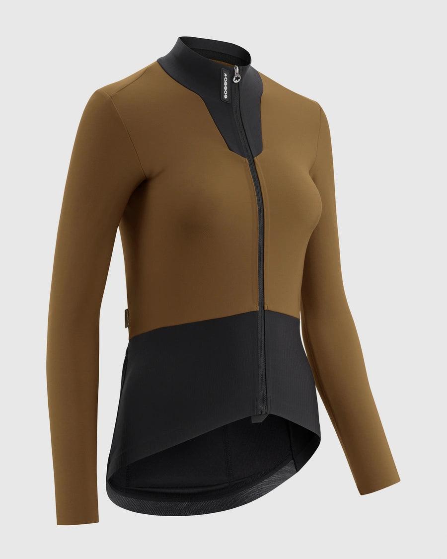 Dámský dres ASSOS DYORA R SPRING FALL S11 s dlouhým rukávem Jupiter Gold
