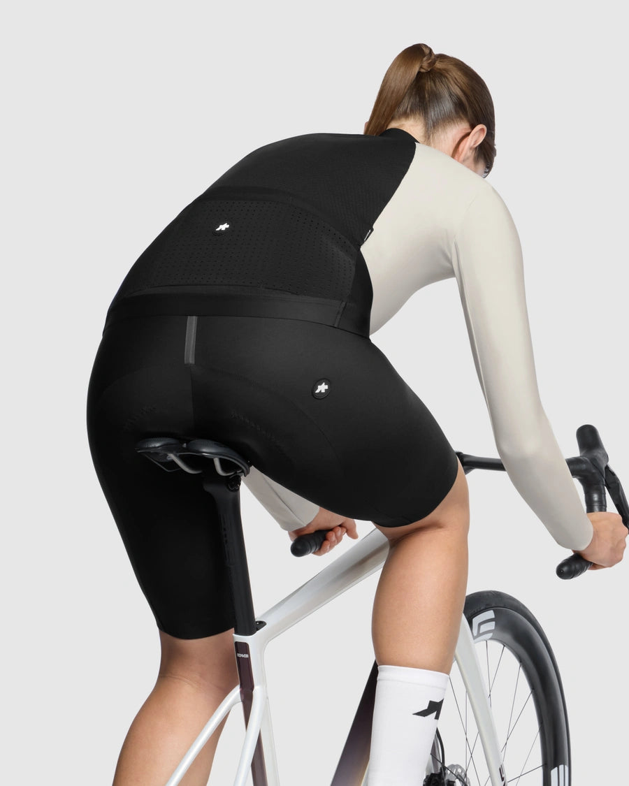 Dámský dres ASSOS DYORA R SPRING FALL S11 s dlouhým rukávem Bílý