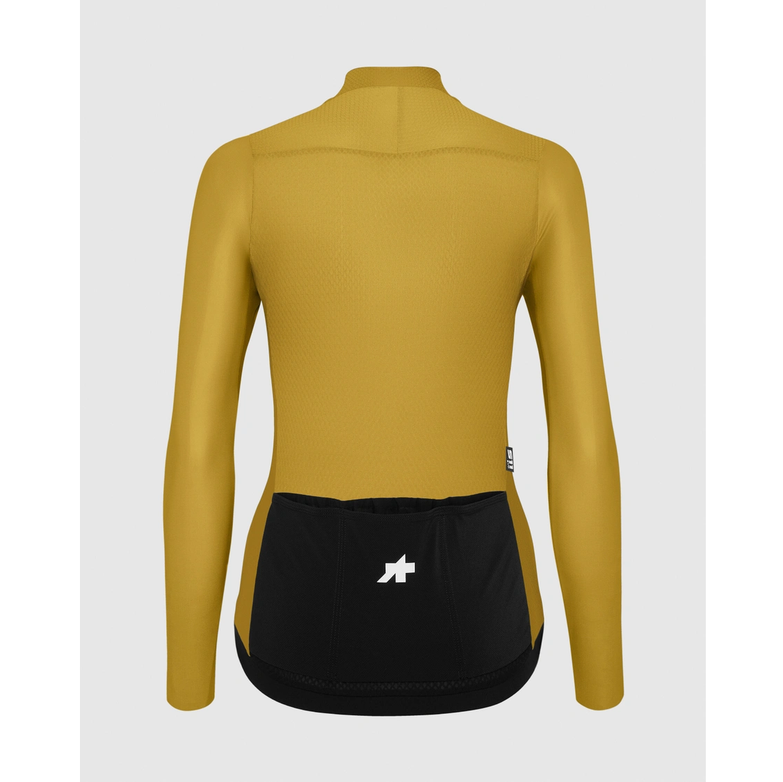ASSOS DYORA UMA GT S11 EVO Ladies Long Sleeve Godlen Yellow Jersey