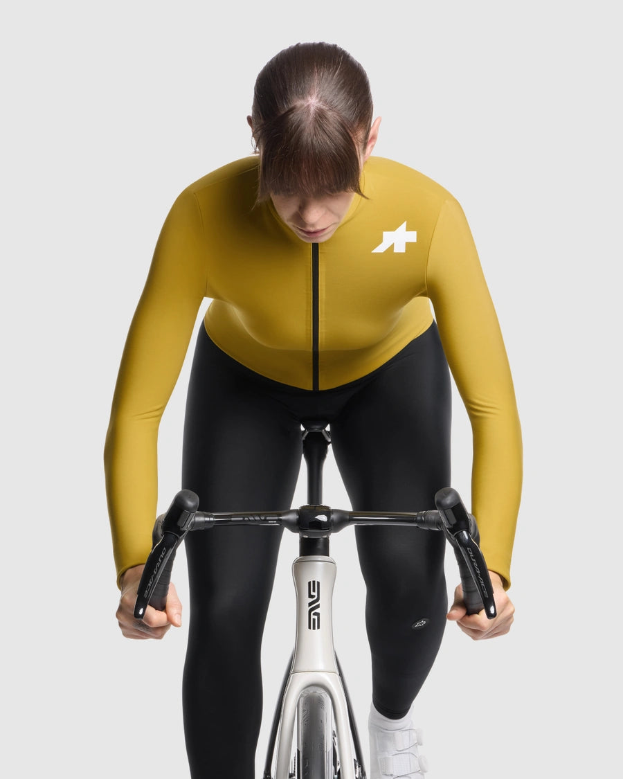 Dres ASSOS MILLE GT SPRING FALL S11 Dlouhý rukáv Dámský Žlutá