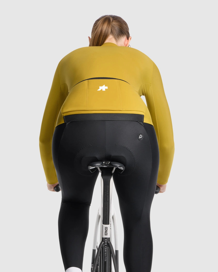 Dres ASSOS MILLE GT SPRING FALL S11 Dlouhý rukáv Dámský Žlutá