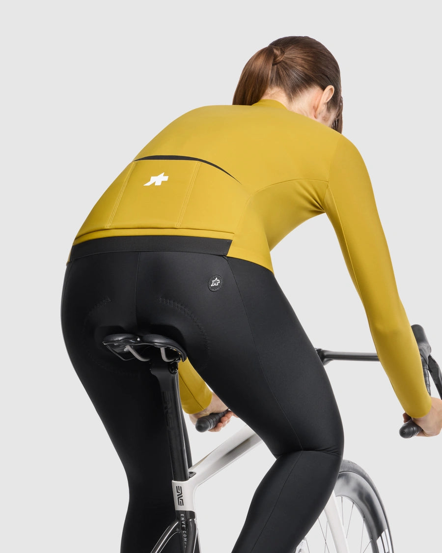 Dres ASSOS MILLE GT SPRING FALL S11 Dlouhý rukáv Dámský Žlutá