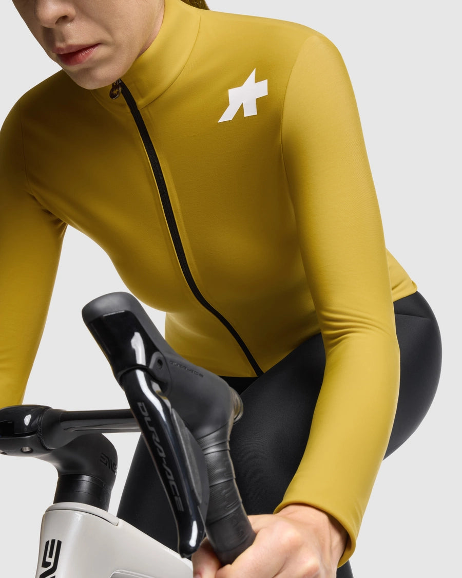 Dres ASSOS MILLE GT SPRING FALL S11 Dlouhý rukáv Dámský Žlutá
