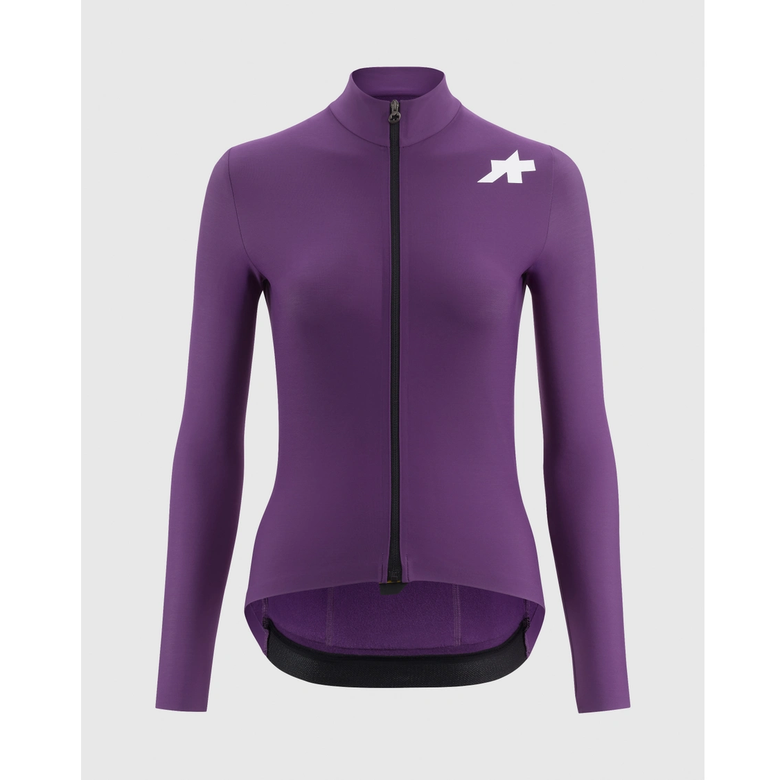Dámský dres ASSOS MILLE GT SPRING FALL S11 s dlouhým rukávem Fialový