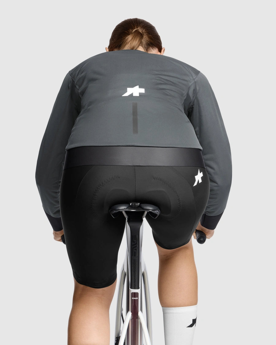 Dámská bunda ASSOS EQUIPE R RAIN S11 Šedá