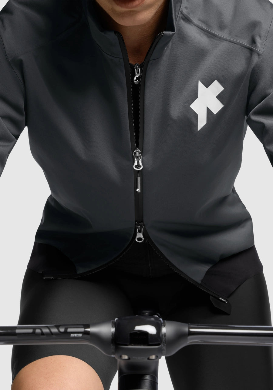 Dámská bunda ASSOS EQUIPE R RAIN S11 Šedá