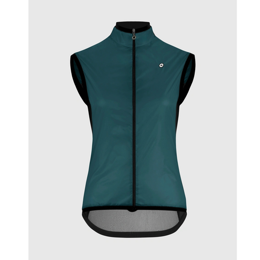ASSOS UMA GT Wind C2 Dámská bunda bez rukávů Foundation Green