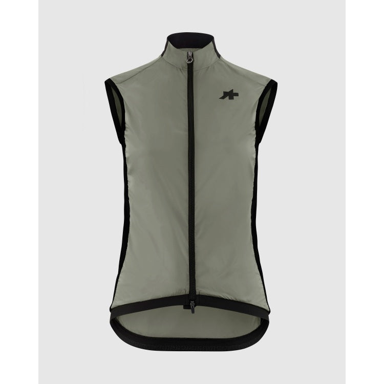 ASSOS UMA GT WIND S11 Dámská bunda bez rukávů Zelená