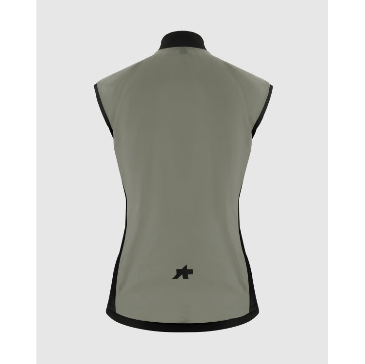 ASSOS UMA GT WIND S11 Dámská bunda bez rukávů Zelená