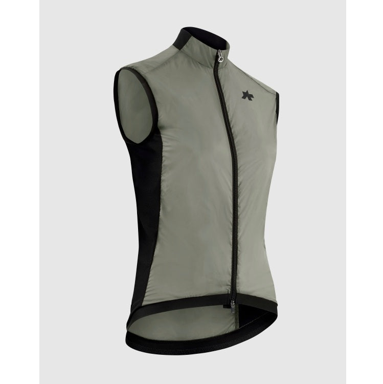 ASSOS UMA GT WIND S11 Dámská bunda bez rukávů Zelená