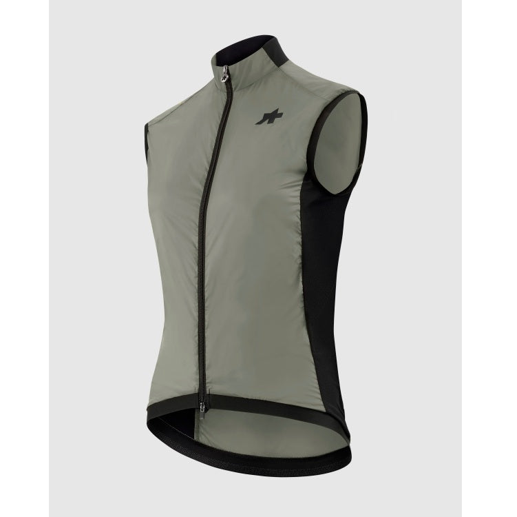 ASSOS UMA GT WIND S11 Dámská bunda bez rukávů Zelená