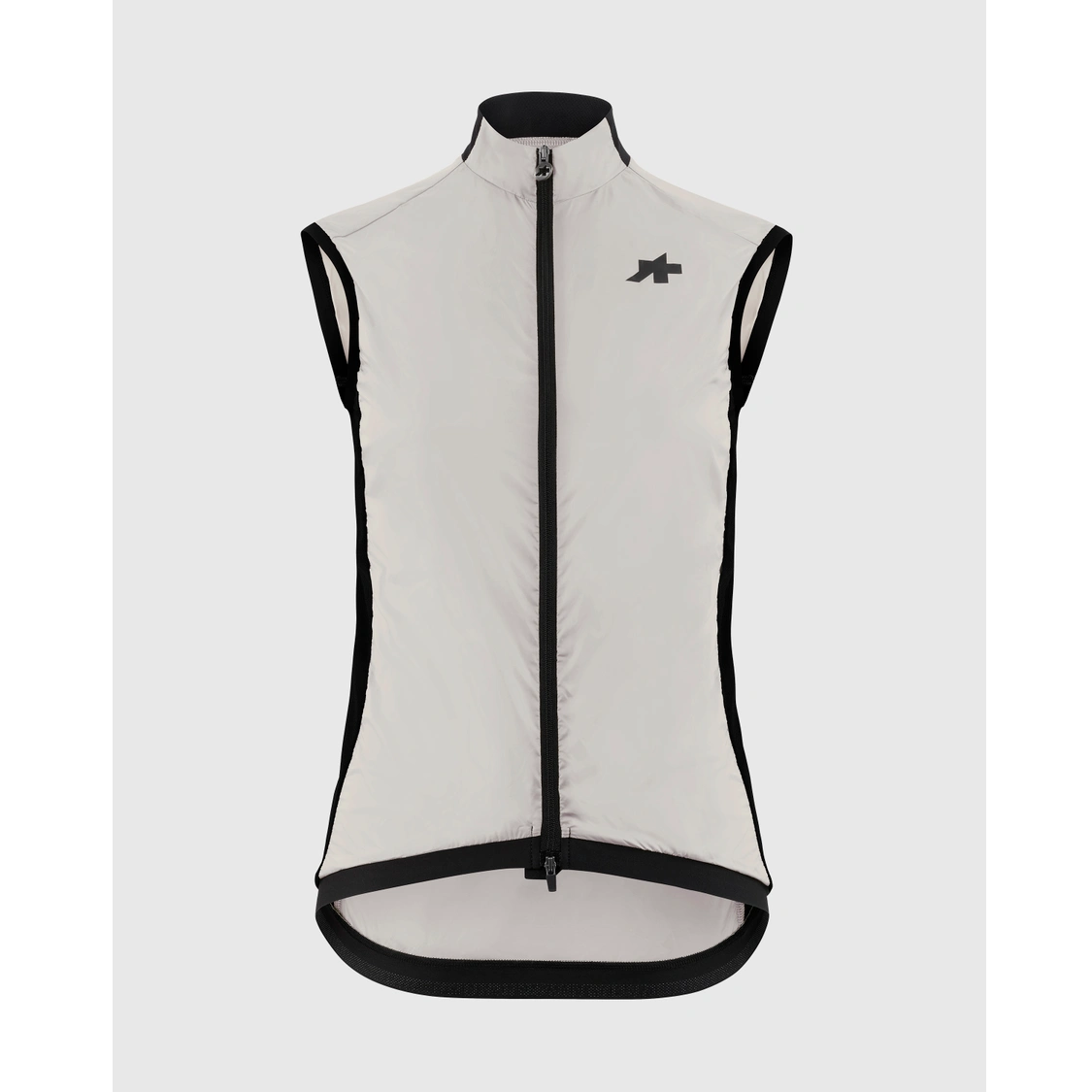 ASSOS UMA GT WIND S11 Dámská bunda bez rukávů Almond Milk