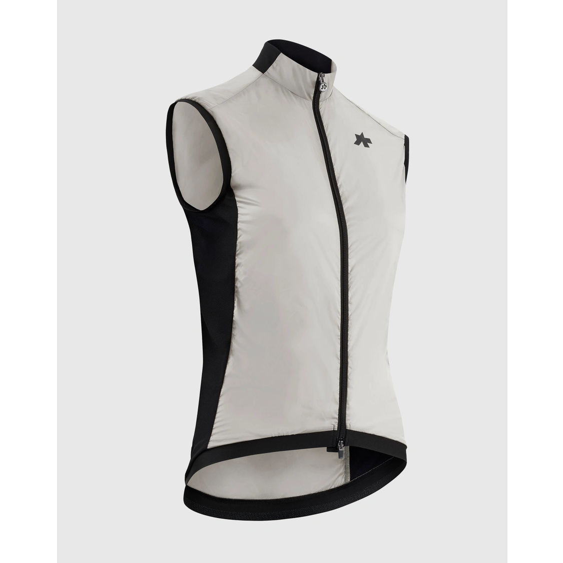 ASSOS UMA GT WIND S11 Dámská bunda bez rukávů Almond Milk