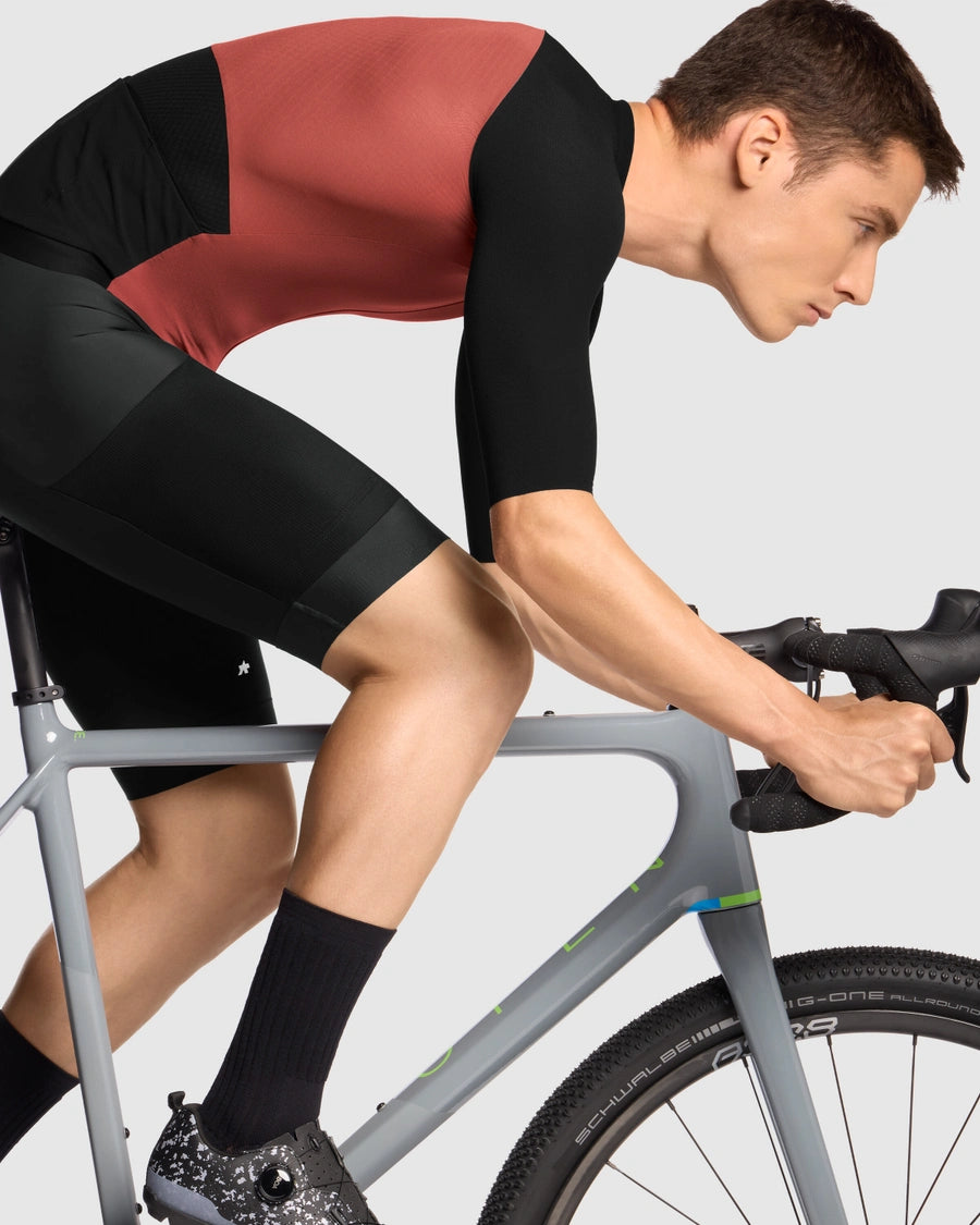 ASSOS TACTICA T5 Short Sleeve Brown Jersey