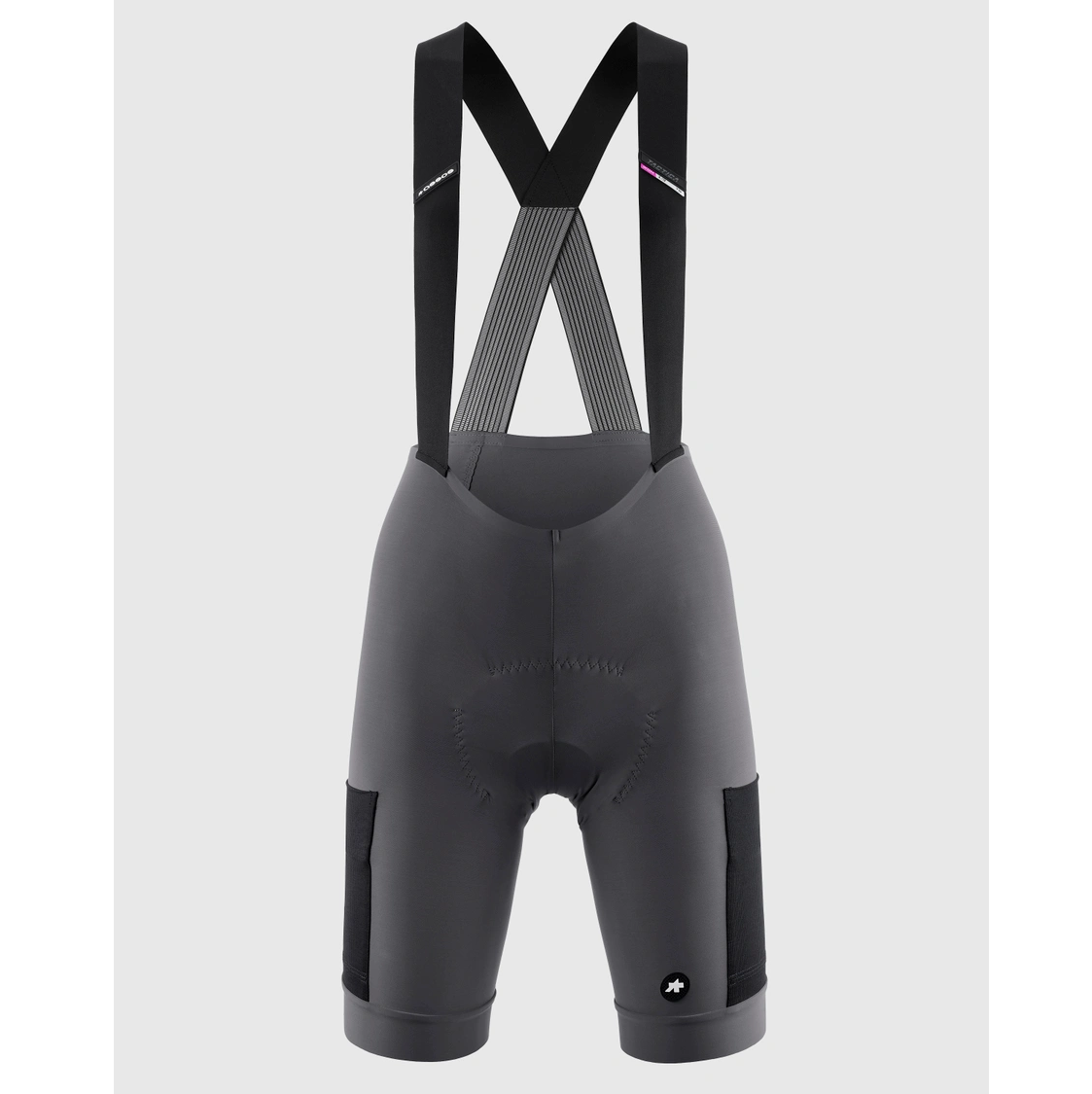 ASSOS TACTICA KIESKAFER T5 GRAVEL Bibshort dámské šedé