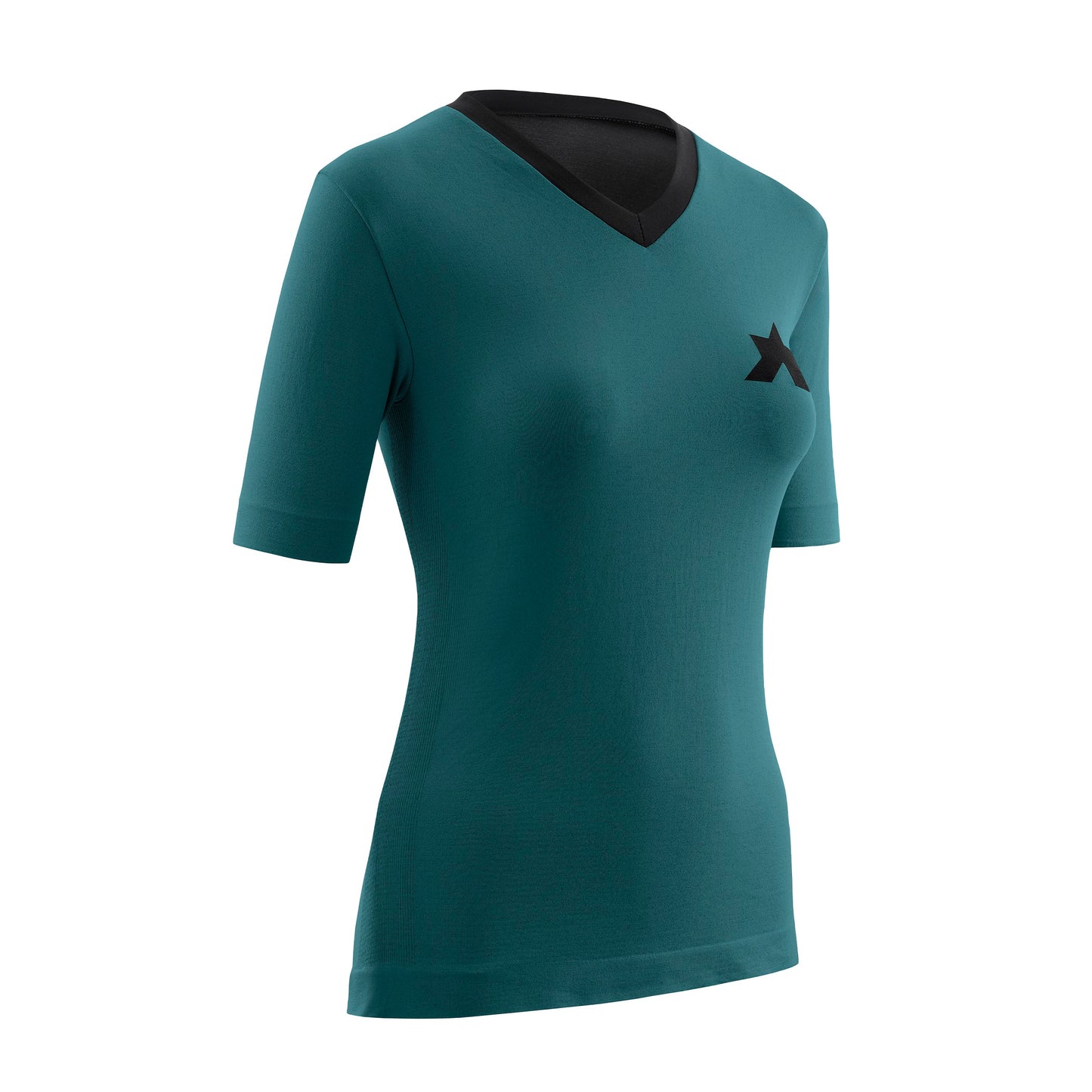 ASSOS TACTICA TECH T5 Dres s krátkým rukávem dámský zelený