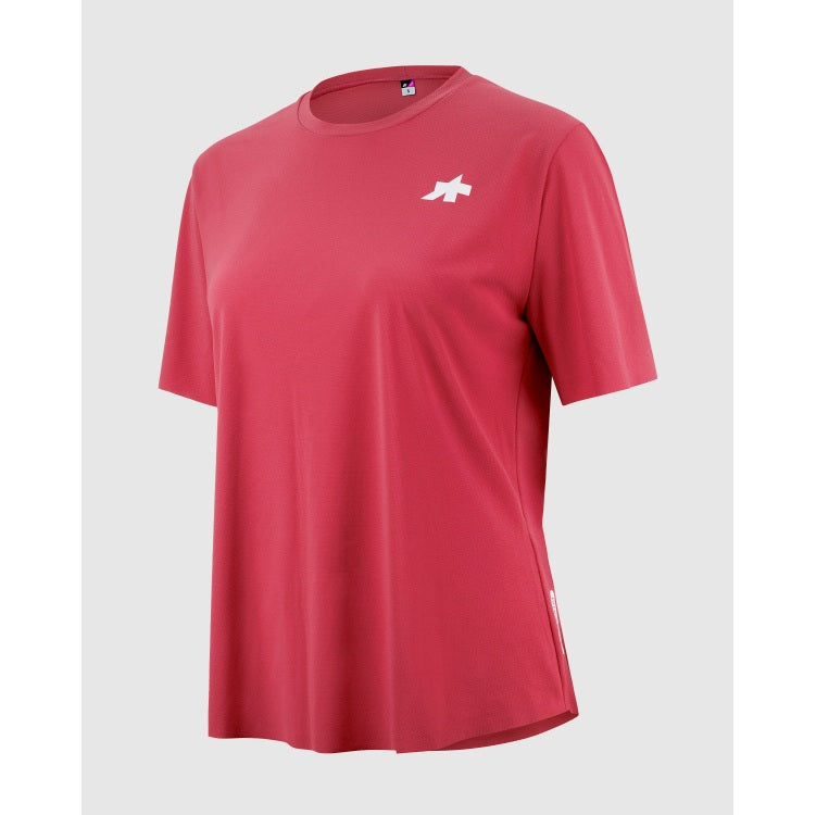 ASSOS TACTICA POST RIDE T5 Short Sleeve Jersey Women Berry