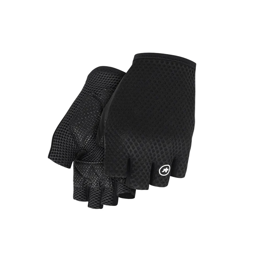 Krátké rukavice ASSOS RS TARGA, černé