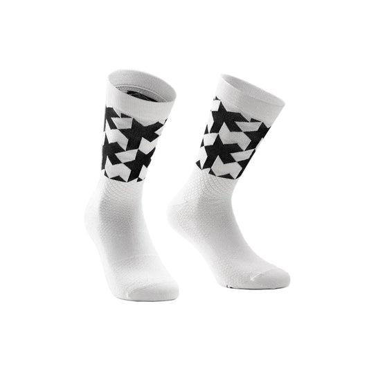 Ponožky ASSOS MONOGRAM EVO Bílá