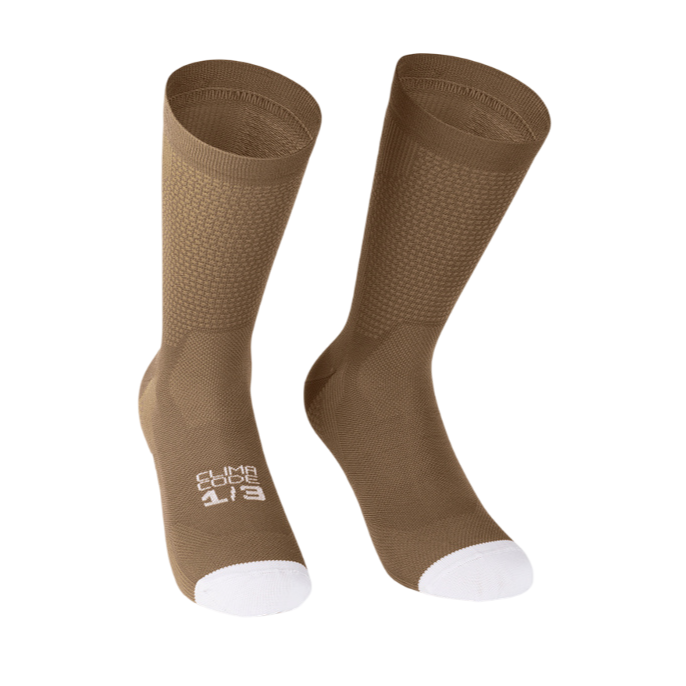 ASSOS ENDURANCE S11 Hnědé ponožky