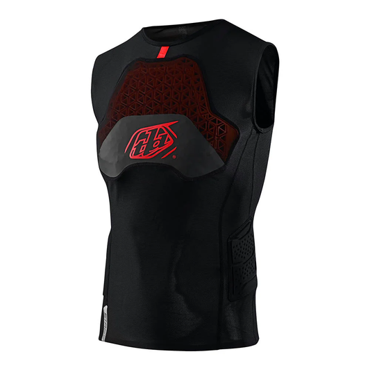 TROY LEE DESIGN STAGE GHOST D30 Ochranné tričko bez rukávů černé