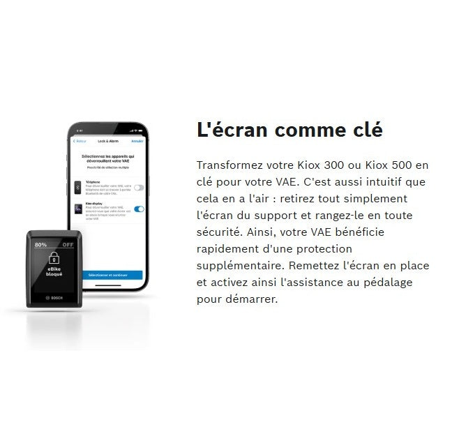 BOSCH KIOX 500 display