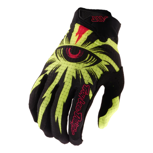 TROY LEE DESIGNS AIR CYCLOPS Rukavice černá/žlutá