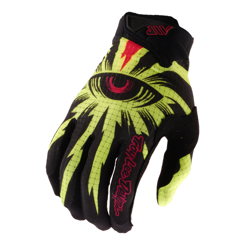 TROY LEE DESIGNS AIR CYCLOPS Juniorské rukavice černá/žlutá