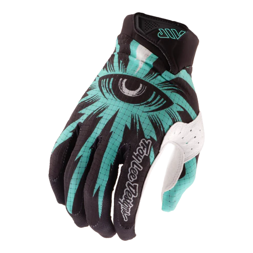 TROY LEE DESIGNS AIR CYCLOPS Rukavice Carbon/Real Teal