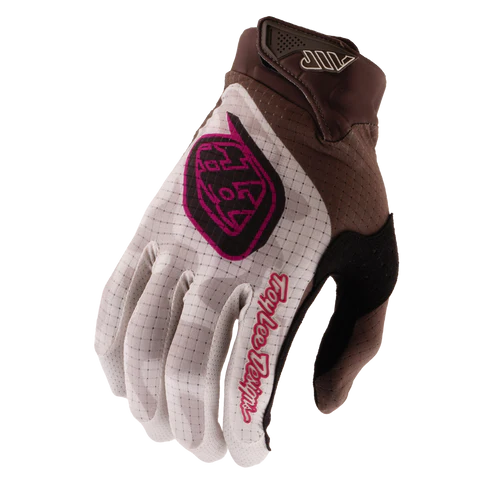 TROY LEE DESIGNS AIR MYTH Rukavice Khaki/Pumice
