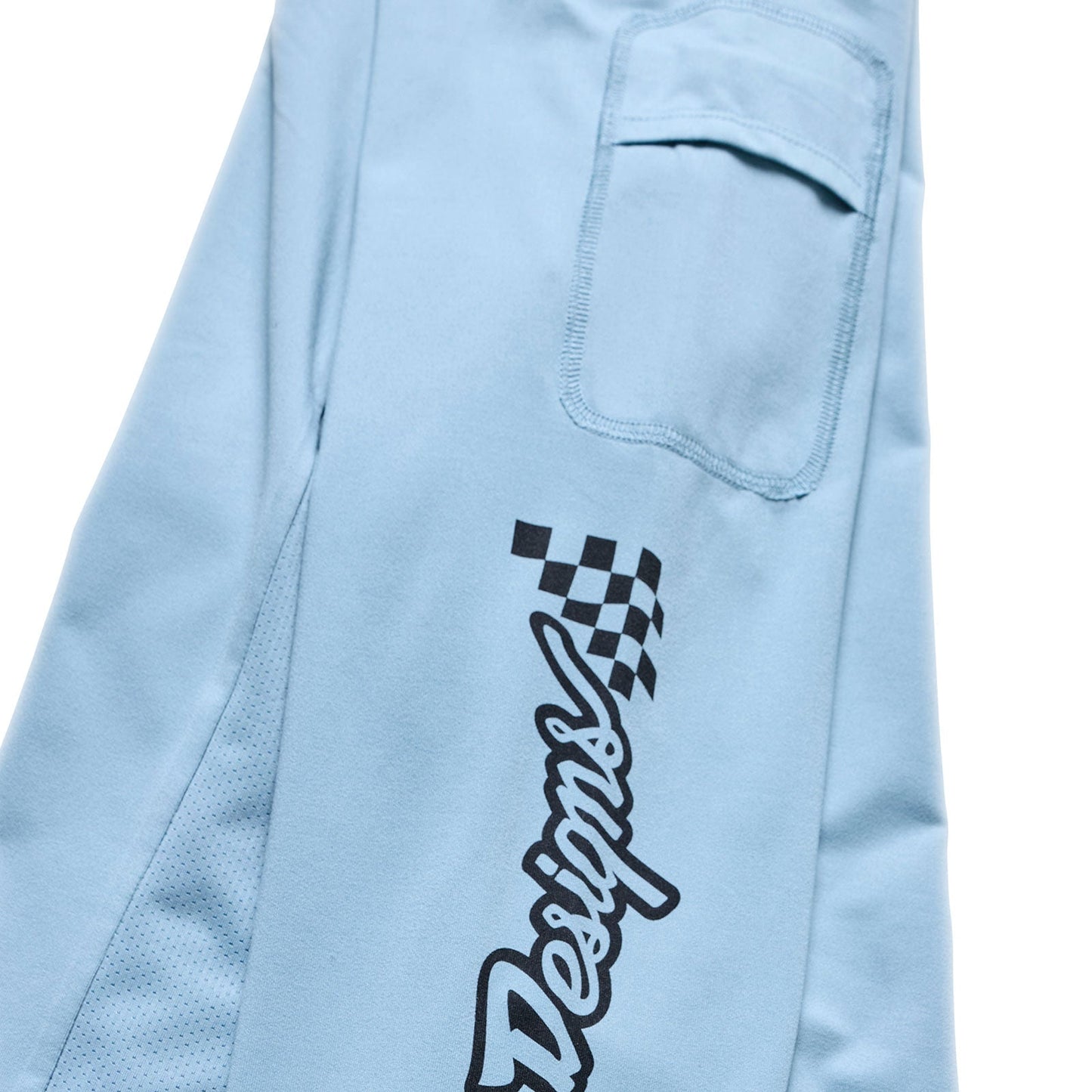 TROY LEE DESIGNS RUCKUS RIDE WAVES Dres s dlouhým rukávem modrý