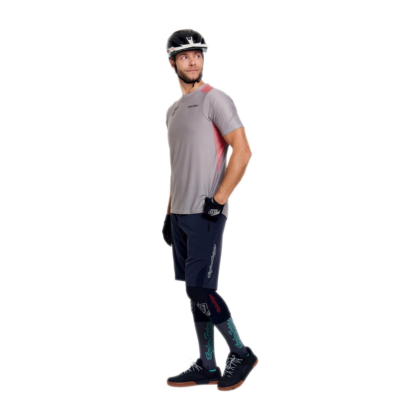 TROY LEE DESIGNS SKYLINE PRO AIR RIDGELINE Dres s krátkými rukávy Stone
