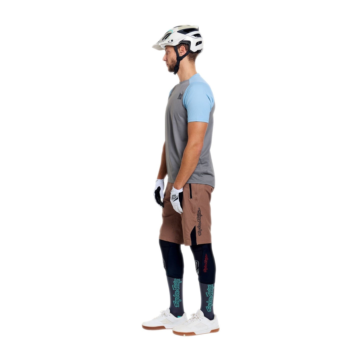 TROY LEE DESIGNS SKYLINE PRO FANGS ARMY Dres s krátkým rukávem Khaki