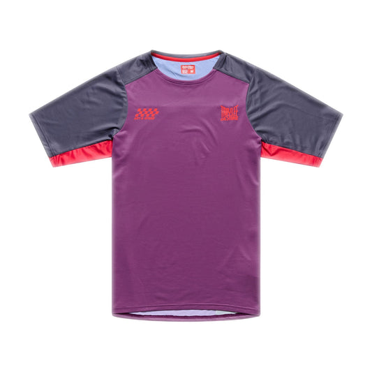 TROY LEE DESIGNS SKYLINE PRO FANGS ARMY Dres s krátkým rukávem Sangria