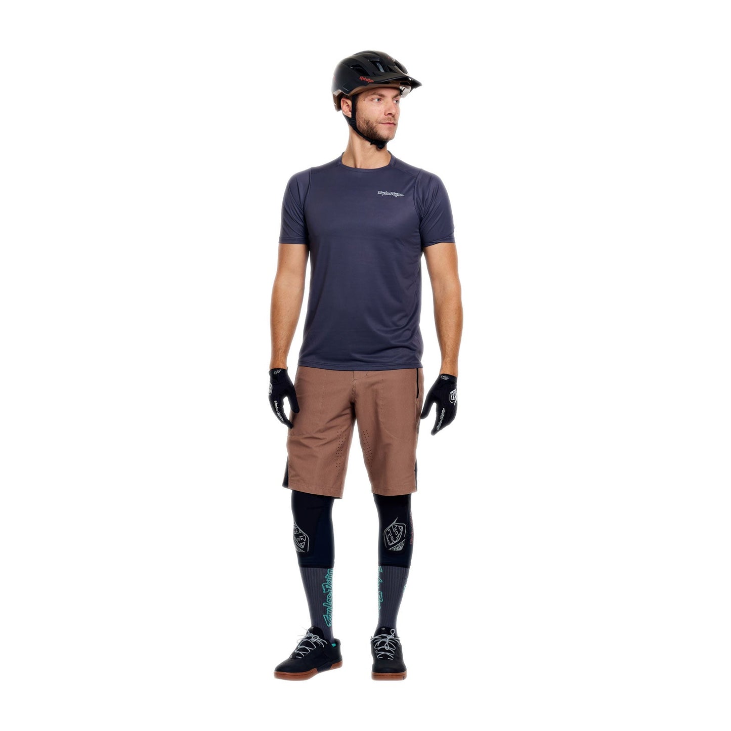 TROY LEE DESIGNS SKYLINE PRO Dres s krátkými rukávy Carbon