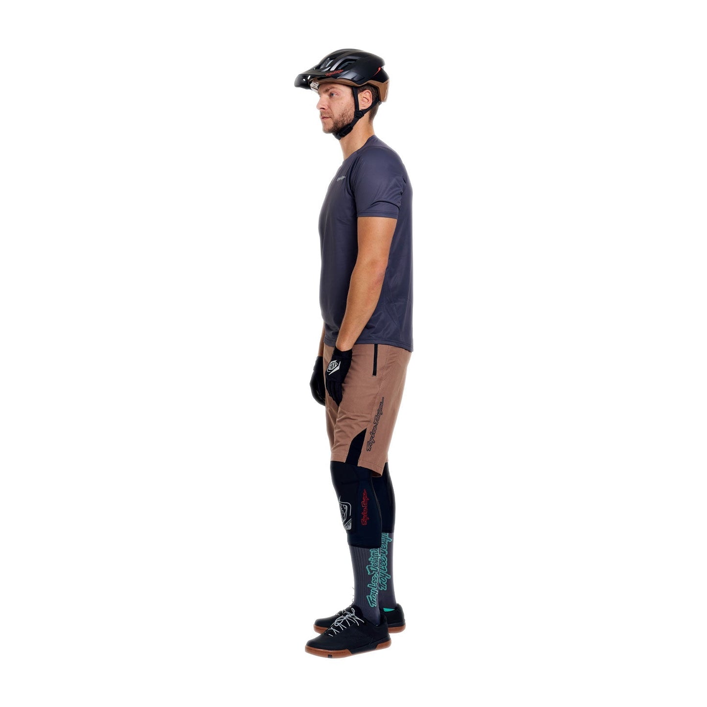 TROY LEE DESIGNS SKYLINE PRO Dres s krátkými rukávy Carbon