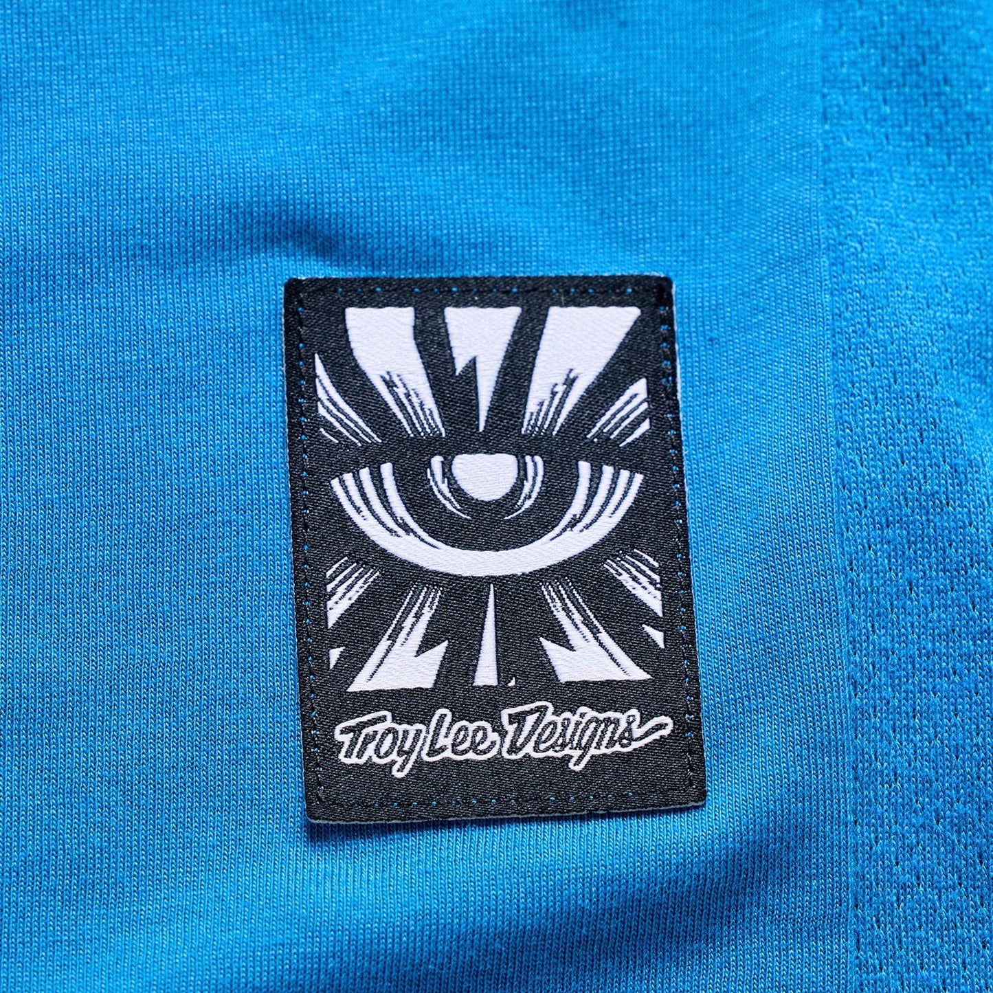TROY LEE DESIGNS SKYLINE RIDE ONE EYE AERO Dres s krátkým rukávem modrý