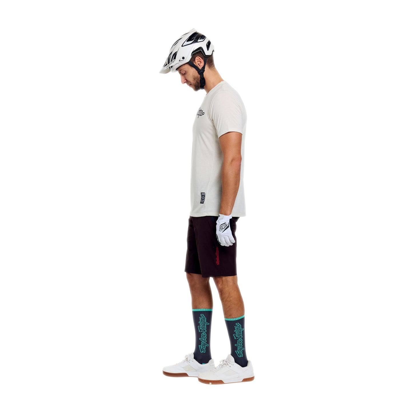 TROY LEE DESIGNS SKYLINE RIDE SIGNATURE Dres s krátkým rukávem Pumice