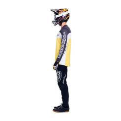 TROY LEE DESIGNS SPRINT PRO YO MOTO Dres s dlouhým rukávem Black/Yellow