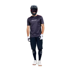 TROY LEE DESIGNS STAGE SIGNATURE Dres Carbon s krátkým rukávem