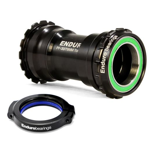 ENDURO BEARINGS TorqTite BBright Spodní držák 30mm osa Nerezová ocel Černá barva