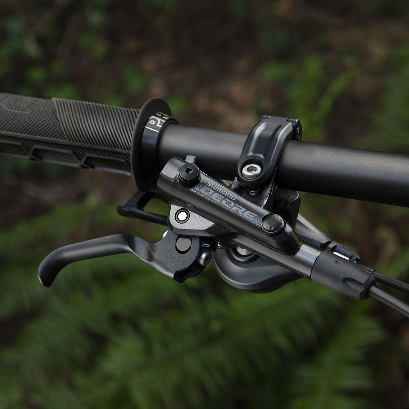 SHIMANO DEORE M6100 2prstá rovná brzdová páka