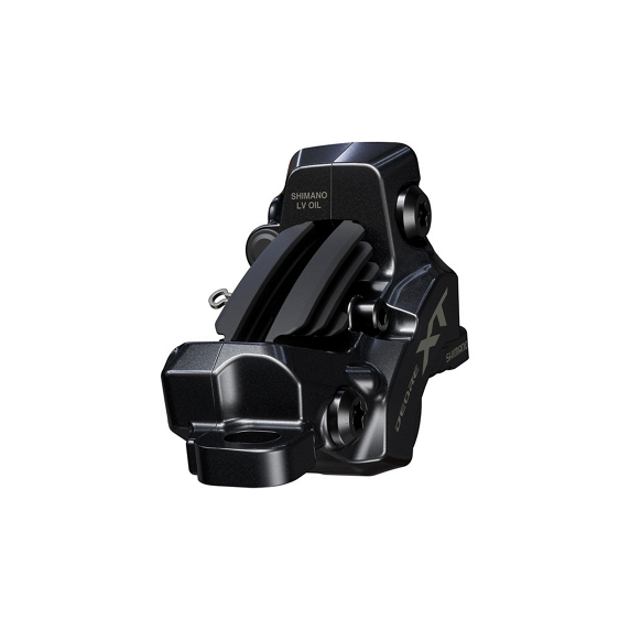 SHIMANO XT BR-M8220 4pístkový kotoučový brzdový třmen pro montáž na sloupek