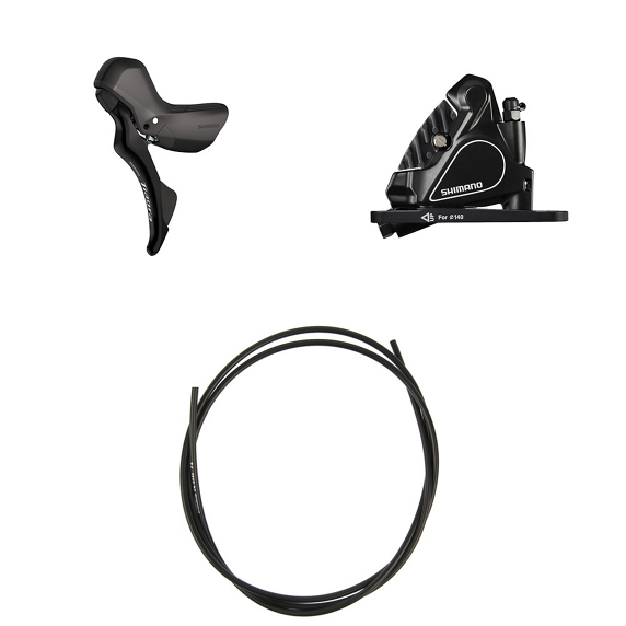 SHIMANO TIAGRA R4000 2x11V Levá páka a přední třmen