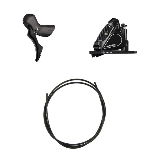 SHIMANO TIAGRA R4000 2x11V Levá páka a přední třmen