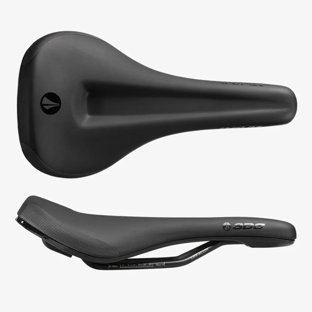 SDG BEL-AIR V3 MAX Air Foam Steel Rails Sedlo černé