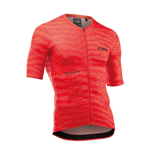 NORTHWAVE BLADE Dres s krátkým rukávem červený